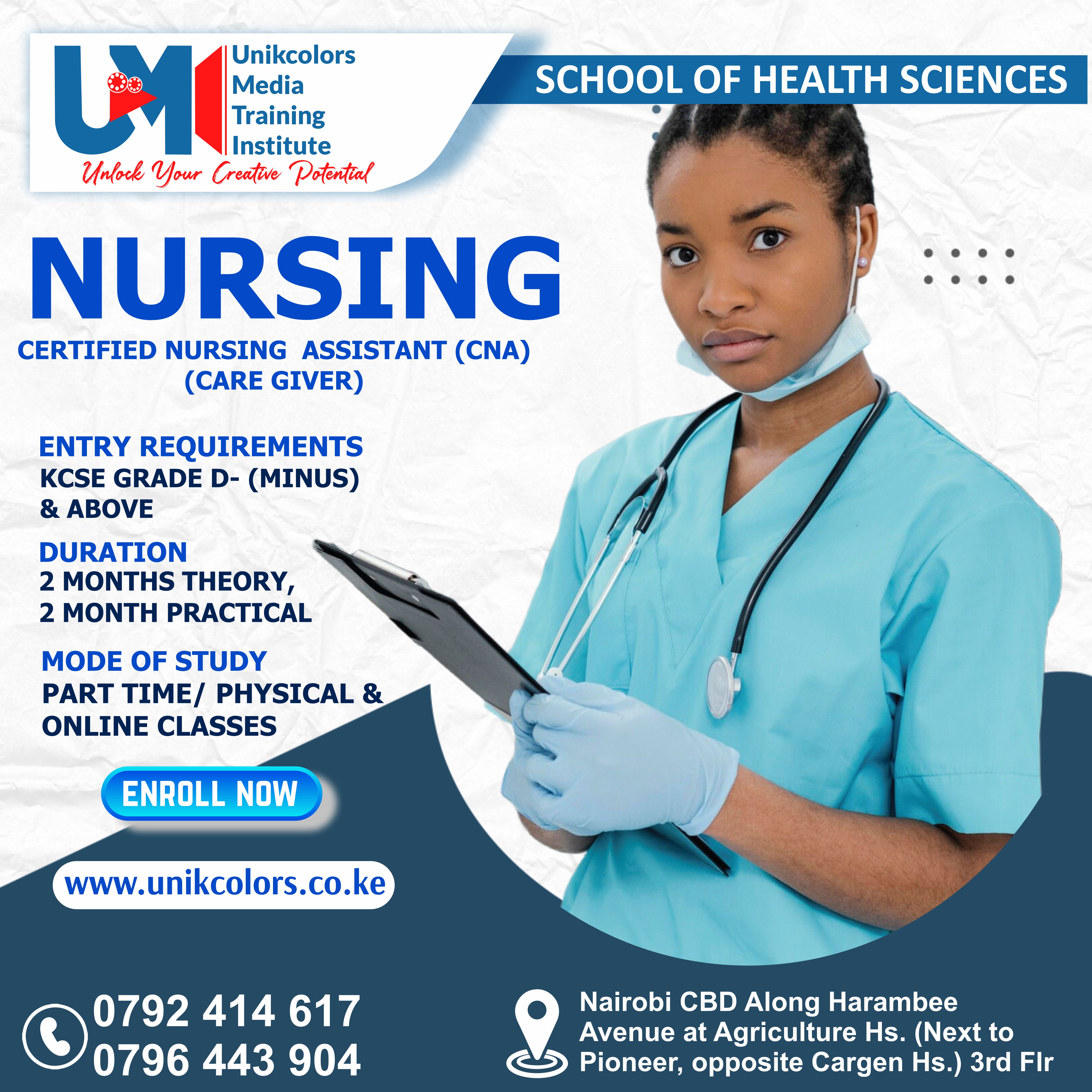 CERTIFIED NURSING ASSISTANT - CARE GIVER COURSE